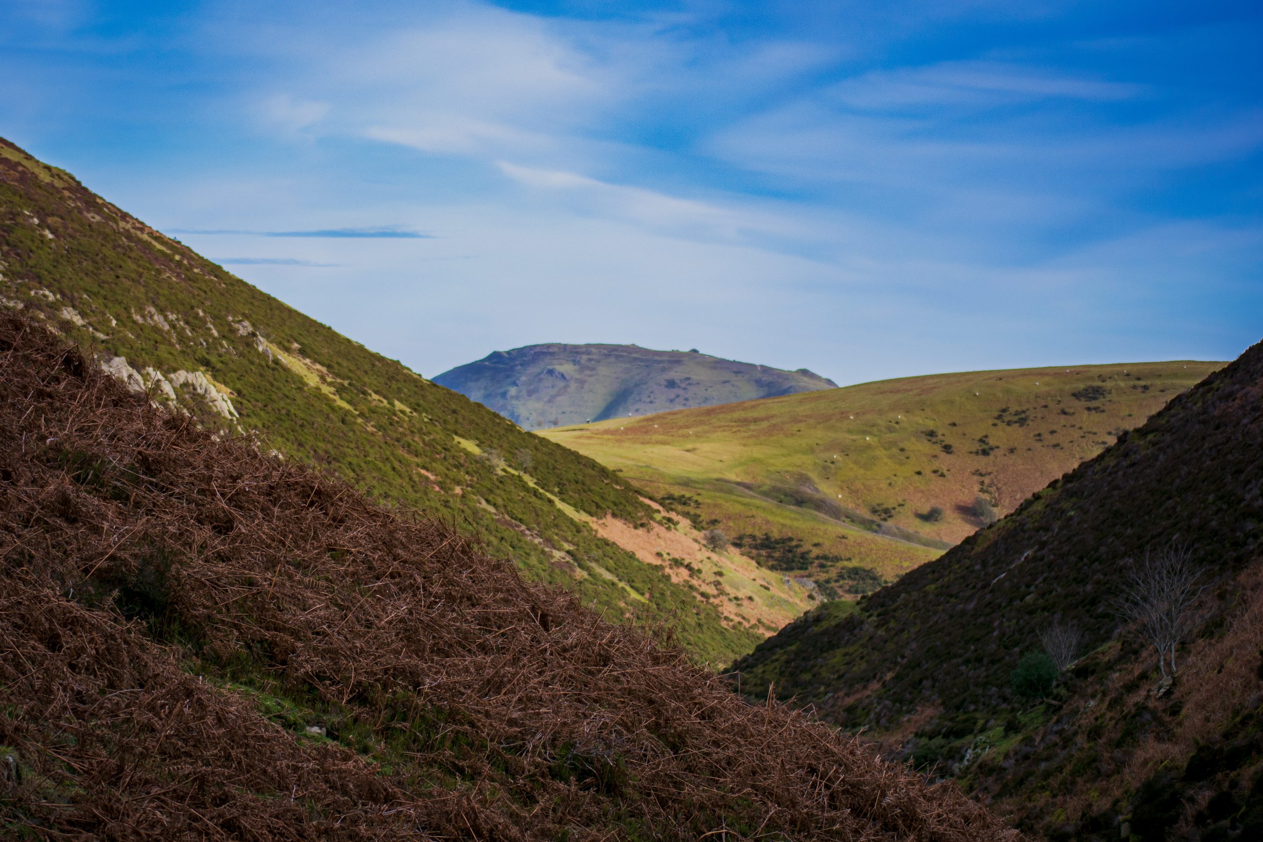 Photographing Carding Mill Valley on an Overcast Day